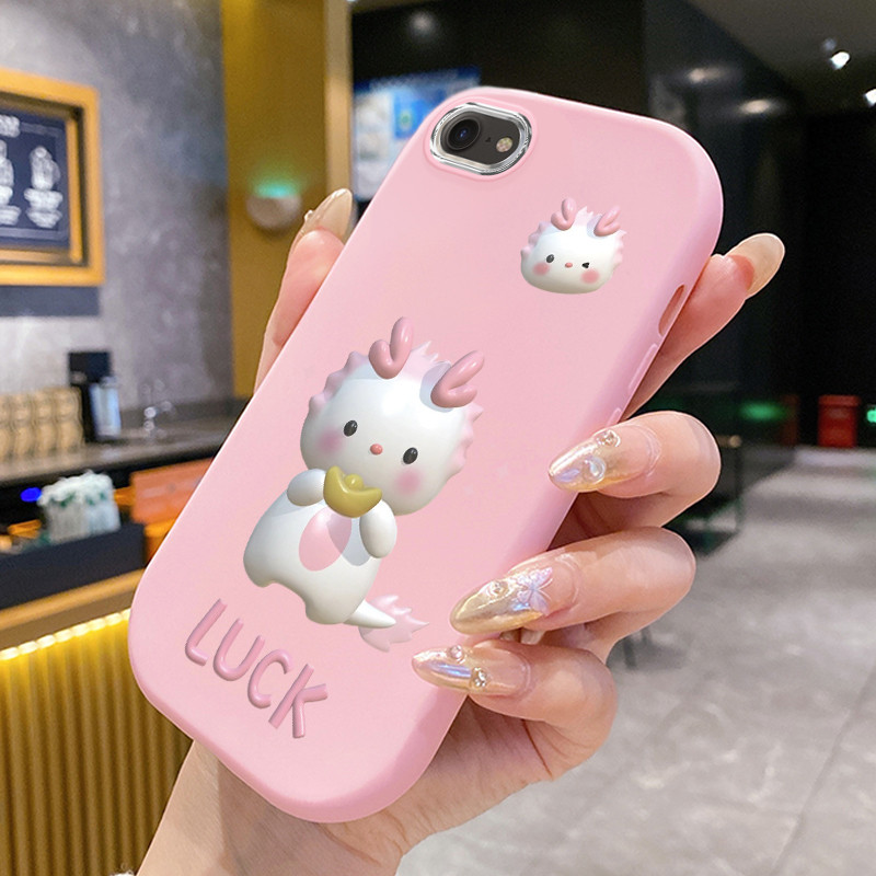 Ốp Lưng iPhone 6 Plus 6s Plus 7 Plus 8 Plus X Xs Max Xr 11 Pro Max Case Dễ thương Rồng Nhỏ