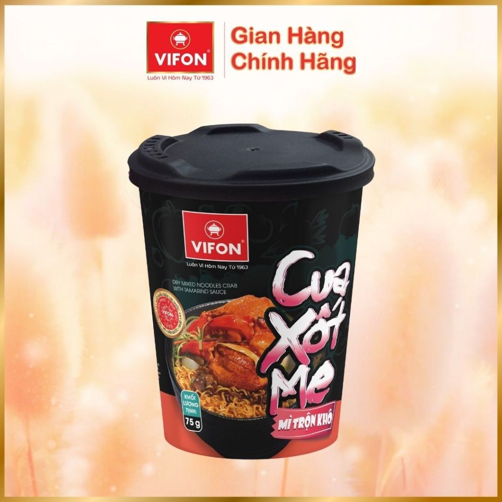 mì vifon cua, mì trộn cua, vifon xốt me, mì ăn liền ngon, mì vifon trộn