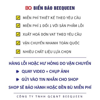 Biển CHO THUÊ XE ĐẠP XE MÁY 21X30CM BICYCLE RENTAL
