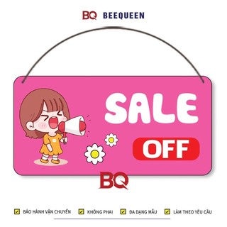 Biển báo hàng mới về, biên hàng sale treo cửa hàng quán xá