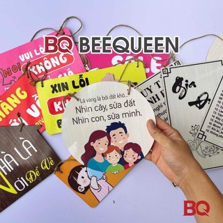 Biển để giày dép gọn gàng lên kệ, biển bỏ giày dép bên ngoài