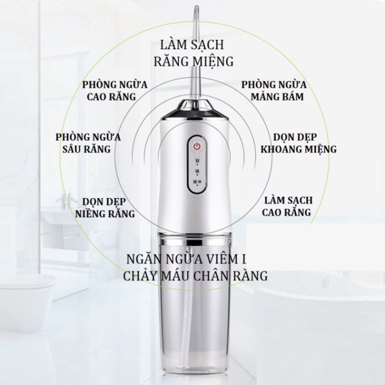Tăm nước cầm tay du lịch Oral Irrigatr (sile) | BigBuy360 - bigbuy360.vn