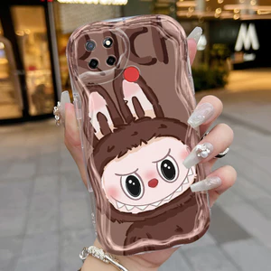 Ốp Lưng Realme C12 C25 C25s C15 C11 2020 C11 2021 C20 C20A C21Y C25Y Case Trong suốt Hoạt hình Thỏ Nhỏ Dễ thương