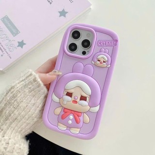 Ốp lưng iphone CryBaBy hot trend Cho 6plus/7plus/x/xs/xsm/11/12/13/14/15/16/pro/max/plus/promax RABBI