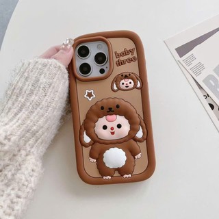 Ốp lưng iphone hoạt tiết Baby three 6plus/7plus/8plus/x/xs/xsmax/11/12/13/14/15/16/pro/plus/promax RABBI