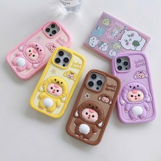 Ốp lưng iphone hoạt tiết Baby three 6plus/7plus/8plus/x/xs/xsmax/11/12/13/14/15/16/pro/plus/promax RABBI