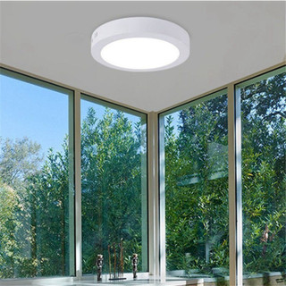 Đèn Ốp Trần Nổi Vuông,Tròn 12W|18W|24W Ánh Sáng Trắng, Đèn Trần Trang Trí Phòng Khách PANEL LAMP