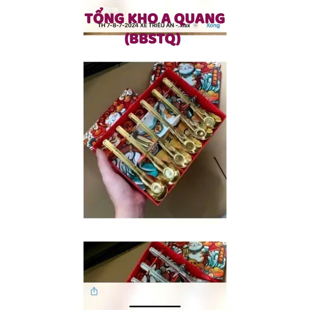 COMBO 6 THÌA THẦN TÀI CAO CẤP