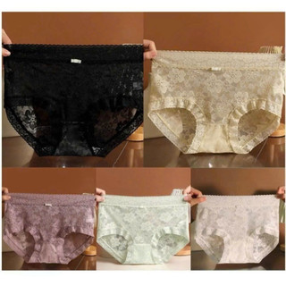 Combo 5-10 Quần Lót Nữ REN Thiết Kế Dệt Nổi HOA MAI Mềm Mịn mát siêu đẹp siêu đẹp