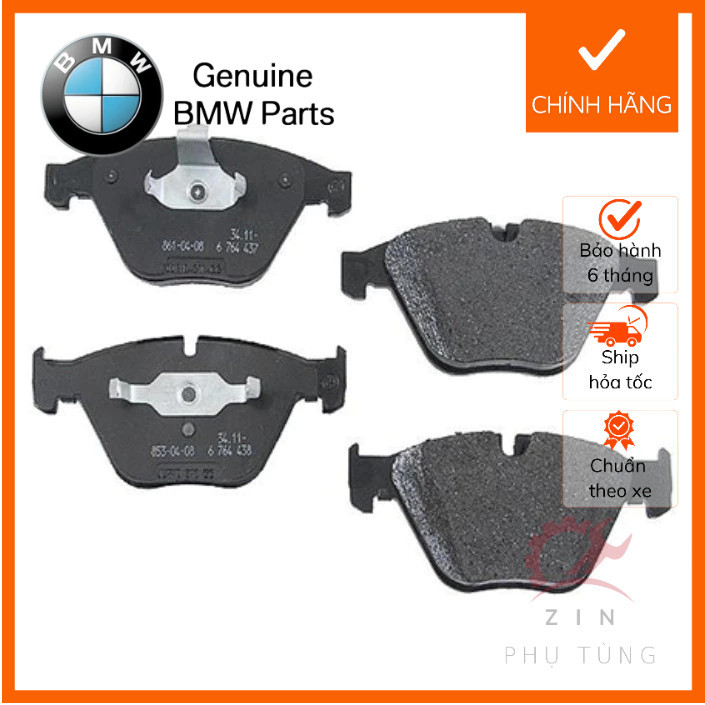 [CHÍNH HÃNG] Má phanh trước ( bố thắng trước ) BMW M3 E46 34112282416 ...