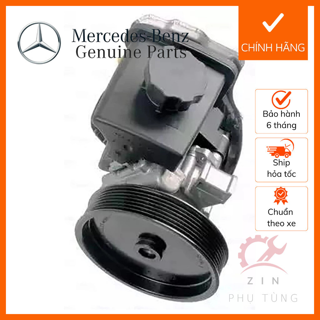 [Chính Hãng] BƠM TRỢ LỰC LÁI Mercedes Benz C CLASS C200 C300 C250 W203 ...