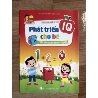 [Chuẩn NXB] Sách phát triển IQ cho bé dành cho trẻ 5-6 tuổi ( 8 quyển)
