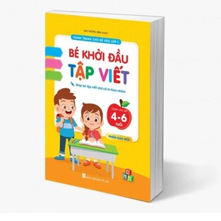 Sách - Combo 4 cuốn Tập đánh vần 2026 + Bé khởi đầu tập viết+ Bé chinh phục toán + Bé học tiếng anh qua hình ảnh