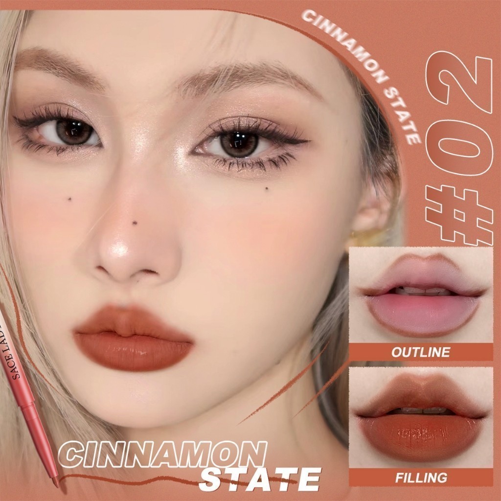 Chì Kẻ Viền Môi Sace Lady Velvet Mousse Multi Pencil 0.2G | Shopee Việt Nam