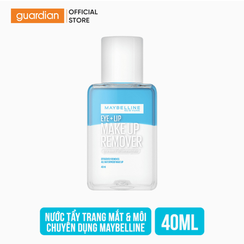 Nước Tẩy Trang Mắt Và Môi Maybelline New York Make Up Removal 40Ml