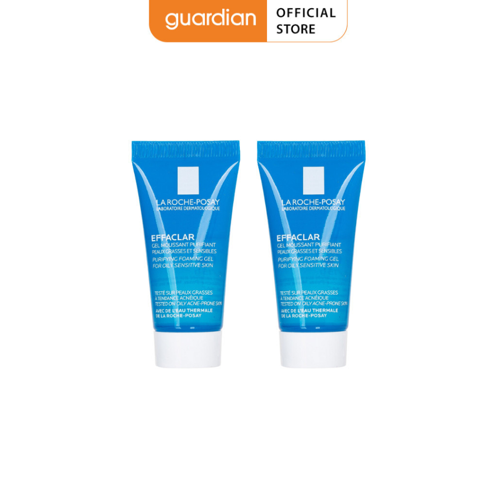 Gel Rửa Mặt Tạo Bọt La Roche-Posay Cho Da Dầu Nhạy Cảm 15Ml x 2