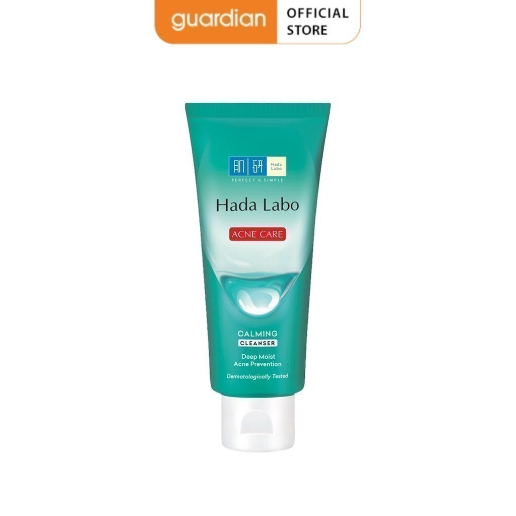 Kem Rửa Mặt Ngừa Mụn Và Dưỡng Ẩm Acne Care Calming Cleanser Hada Labo 80Gr