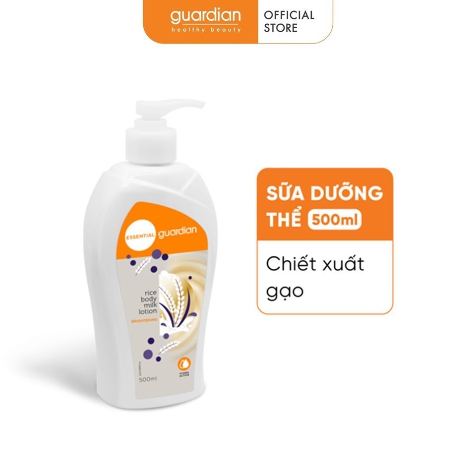 Sữa Dưỡng Thể Hỗ Trợ Sáng Da Guardian Rice Brightening Body Milk Lotion ...