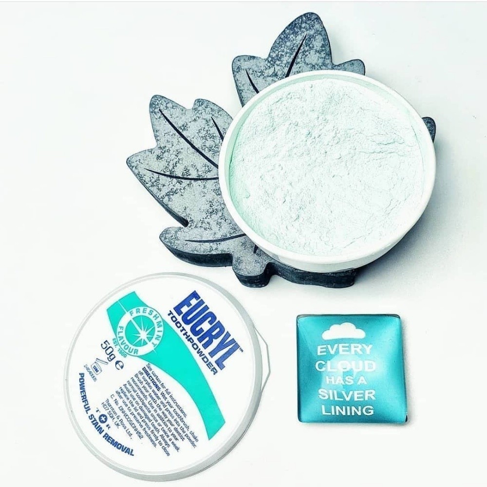 Ảnh Bột Hỗ Trợ Tẩy Trắng Răng Eucryl Toothpowder 50Gr 2