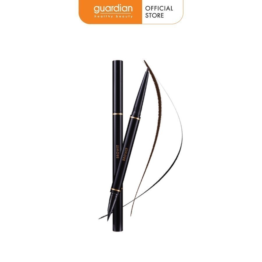 Bút Kẻ Mắt 2 Đầu Browit Hightechnique Duo Eyeliner 0,5Ml + 0,14G