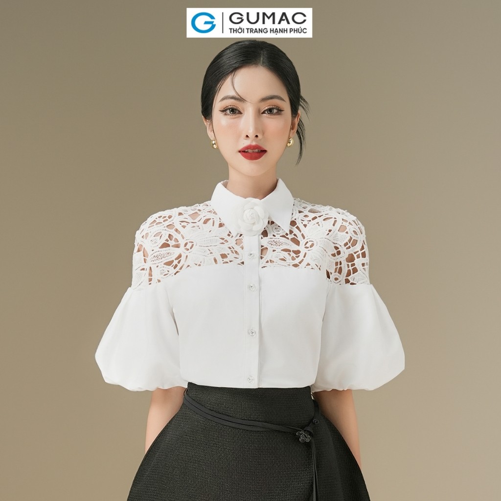Phụ kiện hoa cài áo thời trang GUMAC