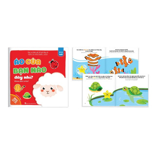 [Chuẩn NXB] Sách Thiếu Nhi - Bộ 8 Quyển Ehon Cùng Con Khám Phá Thế Giới Động Vật (Song Ngữ Anh Việt) Dành Cho Bé Từ 0-6t