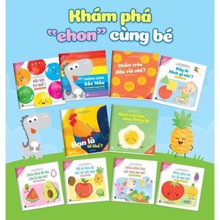 [Chuẩn NXB] Sách - Ehon song ngữ nuôi dưỡng tâm hồn cho bé từ 0-6 tuổi (Bộ 10 cuốn)