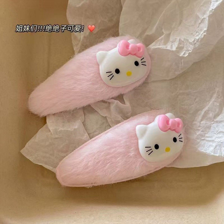 Kẹp Tóc 15 Chi Tiết hellokitty Mỏ Vịt Kẹp Kết Hợp Cô Gái Nhật Bản kT Mèo Hoạt Hình Phụ Kiện Tóc Bên Kẹp Tóc ntt95