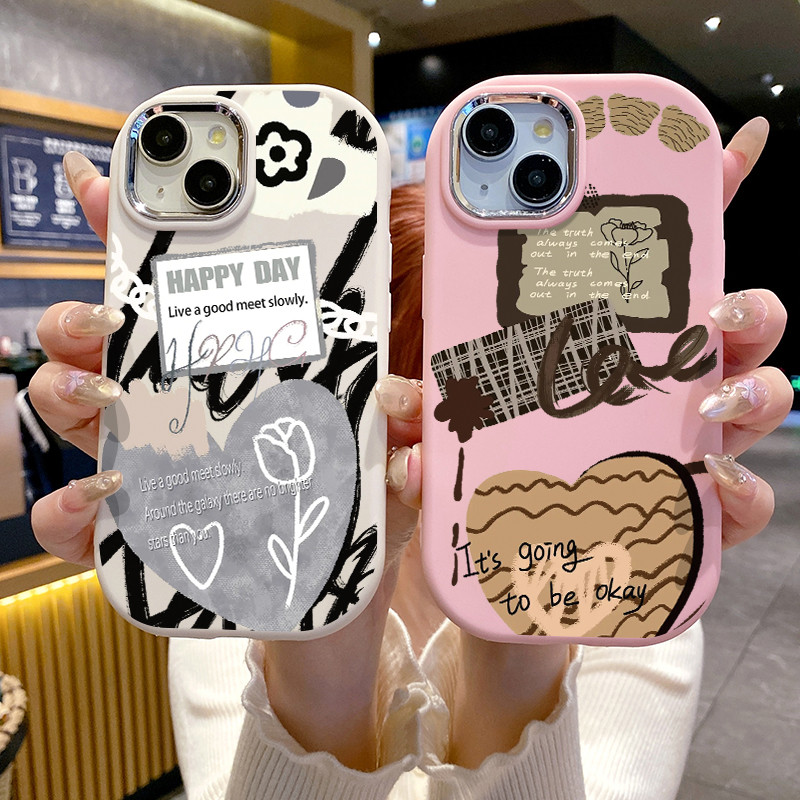 Ốp Lưng iPhone 6 Plus 6s Plus 7 Plus 8 Plus X Xs Max Xr 11 Pro Max Case Dễ thương Sáng tạo