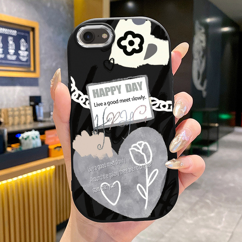 Ốp Lưng iPhone 6 Plus 6s Plus 7 Plus 8 Plus X Xs Max Xr 11 Pro Max Case Dễ thương Sáng tạo