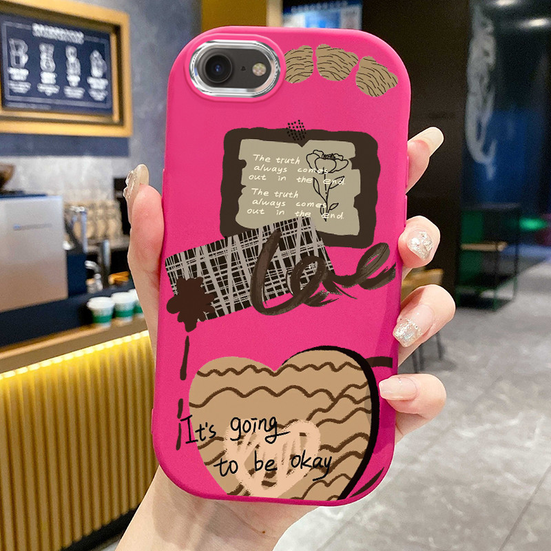 Ốp Lưng iPhone 6 Plus 6s Plus 7 Plus 8 Plus X Xs Max Xr 11 Pro Max Case Dễ thương Sáng tạo