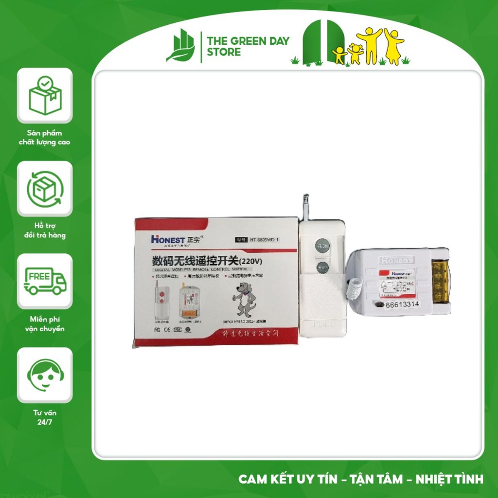 Điều Khiển từ xa Honest 10A, 30A (1000m có học lệnh) | Shopee Việt Nam