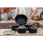 Bộ sứ Ceramic Amey Cao Cấp, bộ nồi 5 món 9 đáy dày dặn chống gỉ dùng cho mọi loại bếp - Tổng Kho Gia Dụng Lê Hà — ảnh 8