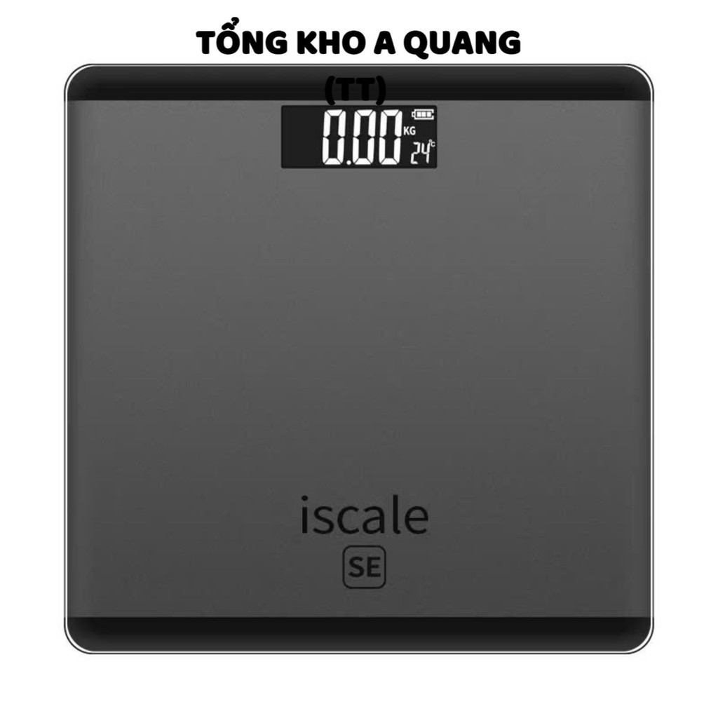 Cân Iscale Se Chịu Lực Tốt Cảm Biến Chuẩn,Cân Sức Khỏe Thiết Kế Sang Trọng Dễ Sử Dụng - CÂN ĐIỆN TỬ GIA ĐÌNH ISCALE SE