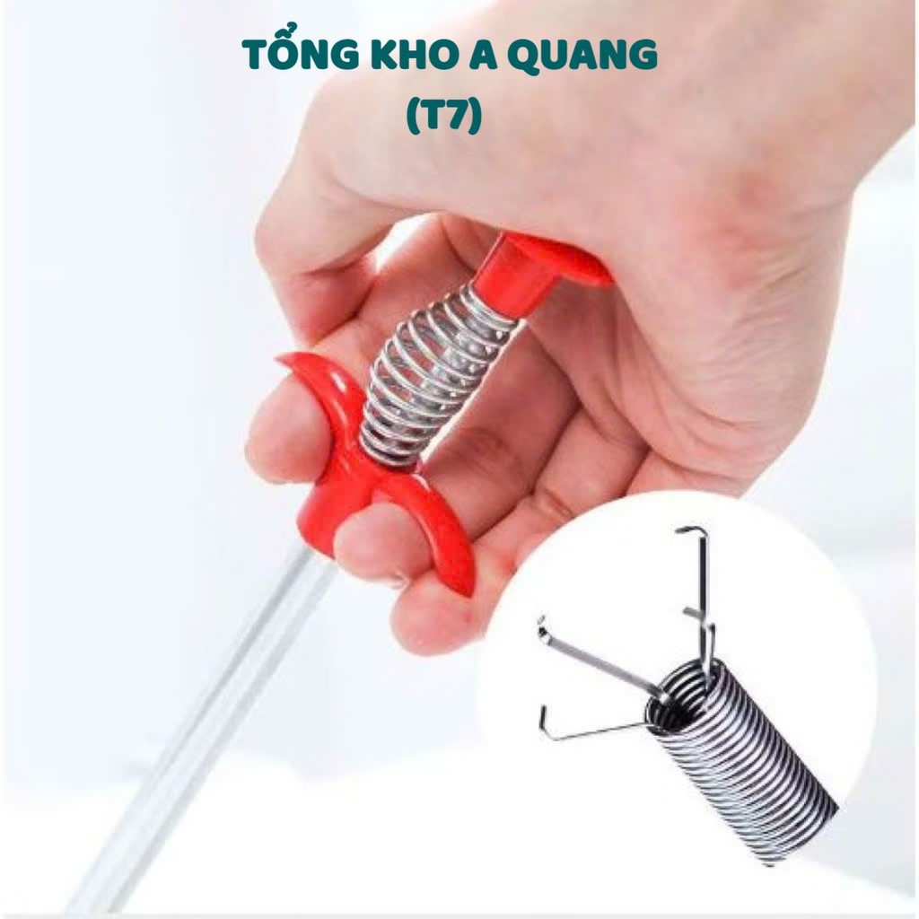 (COMBO 10)DỤNG CỤ THÔNG CỐNG ĐA NĂNG – Cây Gắp Rác Thông Tắc Đường Ống, Bồn Cầu,Cây Gắp Rác Cống 4 Chấu Thông Minh Dễ Sử