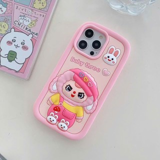 Ốp lưng iphone hoạt tiết Baby thỏ trắng 6plus/7plus/8plus/x/xs/xsmax/11/12/13/14/15/16/pro/plus/promax RABBI