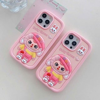 Ốp lưng iphone hoạt tiết Baby thỏ trắng 6plus/7plus/8plus/x/xs/xsmax/11/12/13/14/15/16/pro/plus/promax RABBI