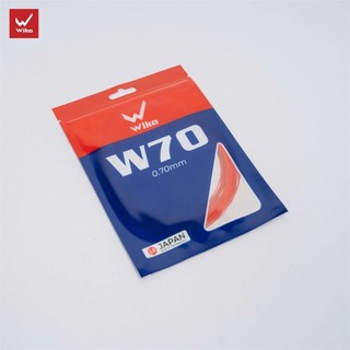 Dây Vợt Cầu Lông, Cước Cầu Lông Wika W70 Sợi bện Polymer Nylon 0.70mm Bền Đàn Hồi