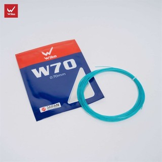 Dây Vợt Cầu Lông, Cước Cầu Lông Wika W70 Sợi bện Polymer Nylon 0.70mm Bền Đàn Hồi