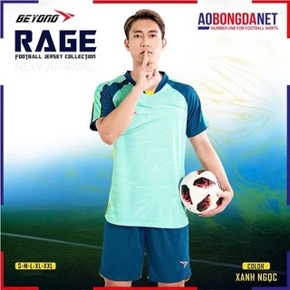 Bộ Quần Áo Đá Bóng Beyono Rage Chính Hãng, Áo Bóng Đá Chất Vải Mềm, Co Giãn, Thoáng Mát 4 Chiều