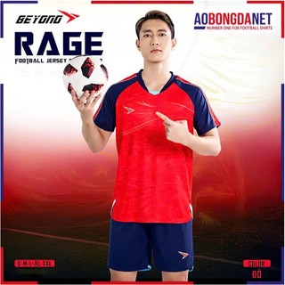Bộ Quần Áo Đá Bóng Beyono Rage Chính Hãng, Áo Bóng Đá Chất Vải Mềm, Co Giãn, Thoáng Mát 4 Chiều