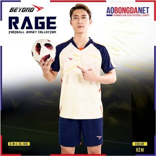 Bộ Quần Áo Đá Bóng Beyono Rage Chính Hãng, Áo Bóng Đá Chất Vải Mềm, Co Giãn, Thoáng Mát 4 Chiều