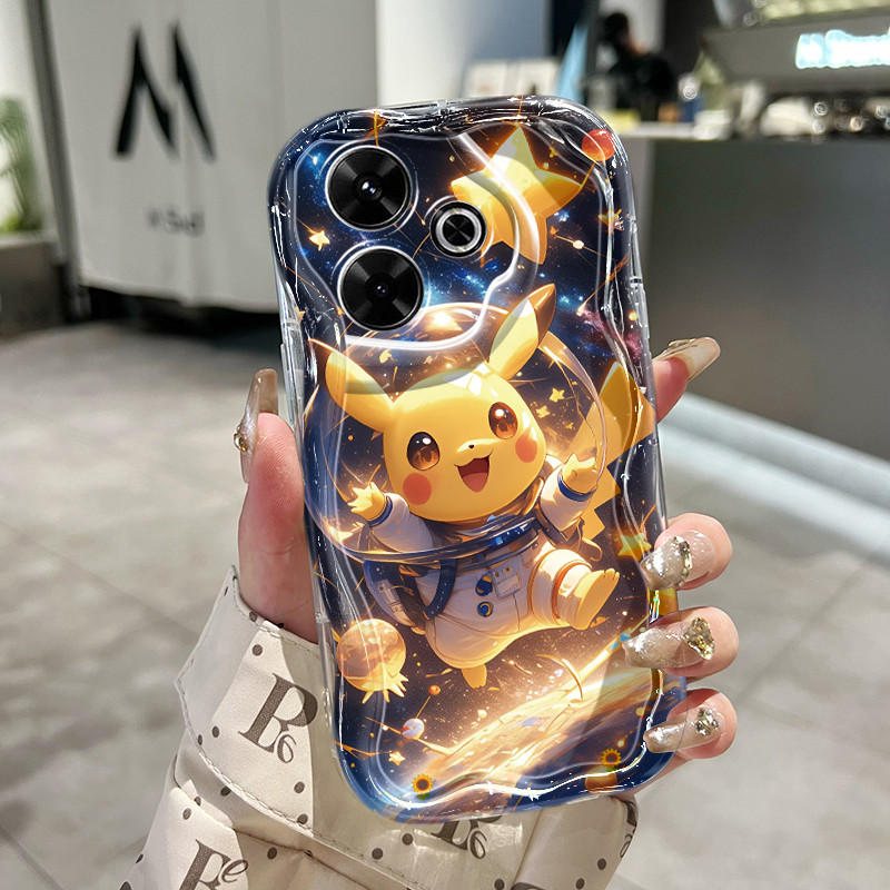 Ốp Lưng Xiaomi Redmi 13 5G 13C POCO M6 4G M6 Plus 5G C65 Case Trong suốt Mẫu Hoạt hình Dễ thương Pixie