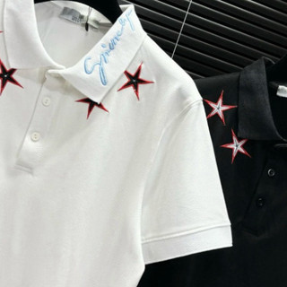 Áo Polo GVC Hoạ Tiết Thêu Hình Ngôi Sao Phối Cổ Siu Đẹp - Áo Polo Nam Nữ GVC Thêu Cổ Chuẩn Phong Cách Boy Phố New 2025 N