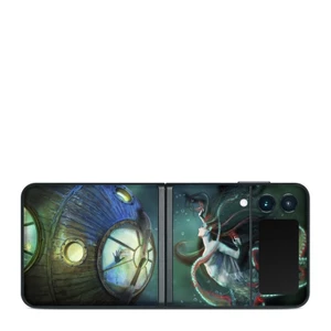 Skin dán điện thoại Samsung Z Flip mẫu 20000 Leagues | in hình theo yêu cầu