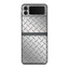 Skin dán điện thoại Samsung Z Flip mẫu Diamond Plate | in hình theo yêu cầu
