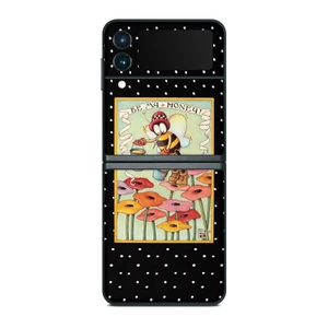 Skin dán điện thoại Samsung Z Flip mẫu Be My Honey | in hình theo yêu cầu