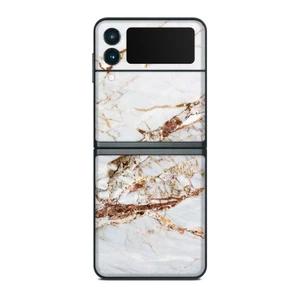 Skin dán điện thoại Samsung Z Flip mẫu Hazel Marble | in hình theo yêu cầu