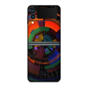 Skin dán điện thoại Samsung Z Flip mẫu Color Wheel | in hình theo yêu cầu
