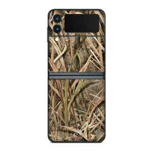 Skin dán điện thoại Samsung Z Flip mẫu Shadow Grass Blades | in hình theo yêu cầu